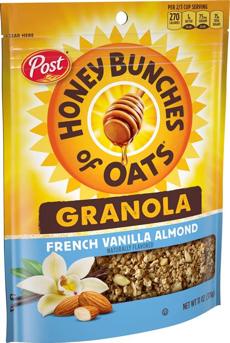 Amazon.com: Honey Bunches of Oats Honey Roasted Breakfast Cereal, Honey ...