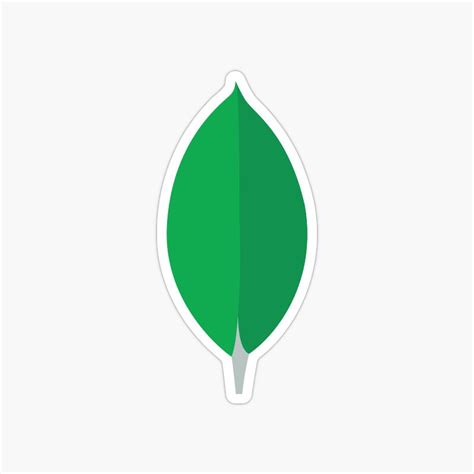 Buy MongoDB icon sticker Online at Best Prices in India - Sticker Press