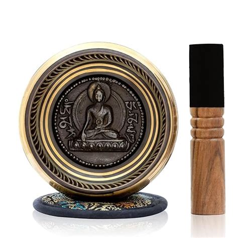 The Healing Store® 5" Tibetan Handmade Unbreakble Singing Bowl Antique ...