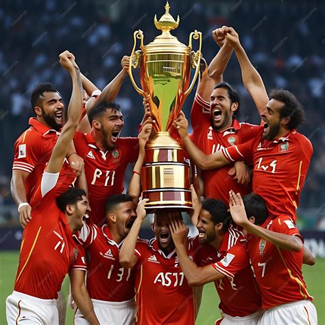 Premium AI Image | Cricket world cup Spanish team holding the world cup ...