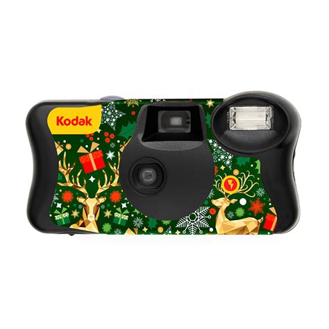 Kodak FunSaver Flash Disposable Single Use Camera - Christmas