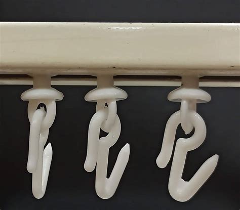 VicTac Plastic Runner/Slider for C Channel/Curtain Track with Plastic S ...