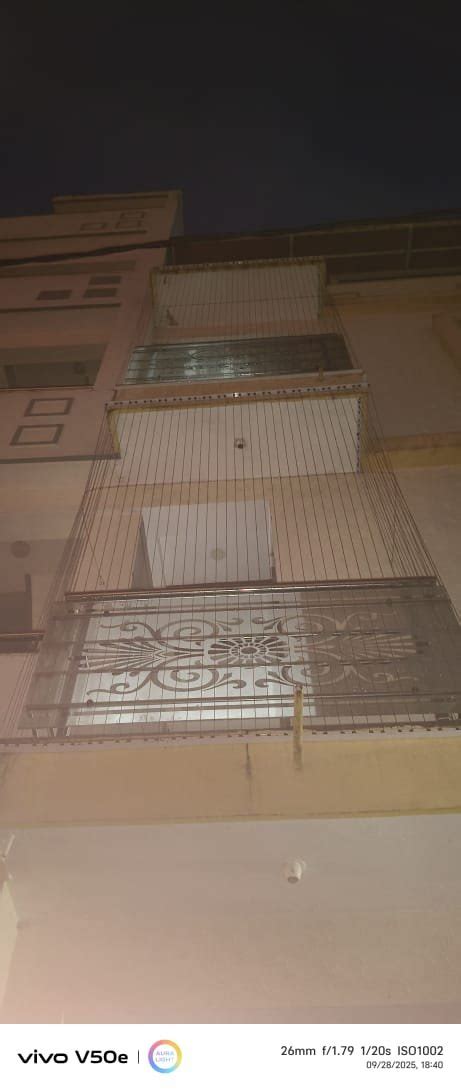Invisible grills in HSR Layout | Junia Safety Nets – Worker Safety ...