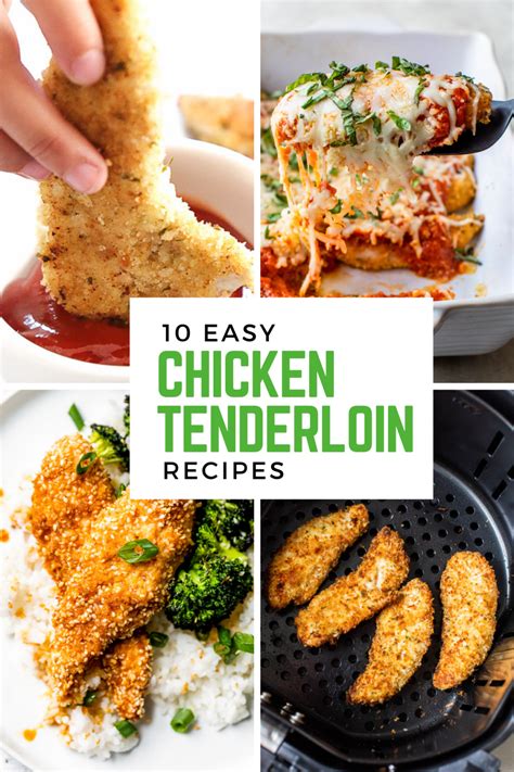 10 Easy Chicken Tenderloin Recipes l Skinnytaste