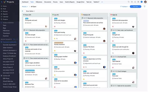 Image result for Zoho Projects Task Templates