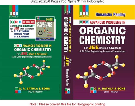 Grb Advanced Problems in Organic Chemistry: Buy Grb Advanced Problems ...
