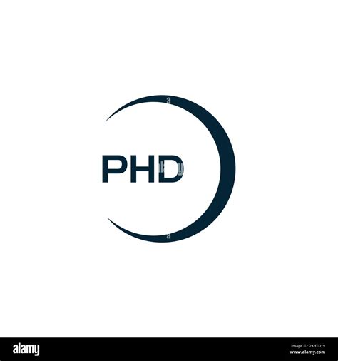 PHD logo. P H D design. White PHD letter. PHD, P H D letter logo design ...