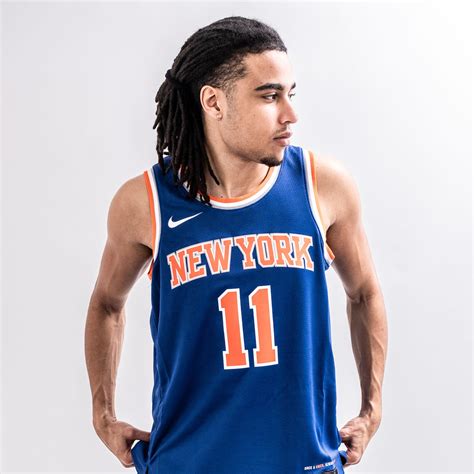 Jalen Brunson New York Knicks 2026 Icon Edition NBA Swingman Jersey ...