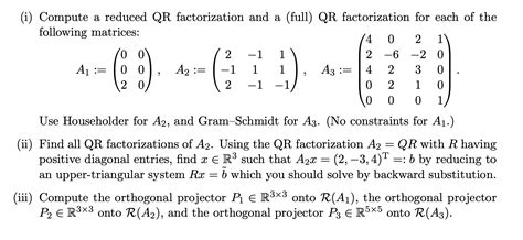 Image result for QR Factorization Explained