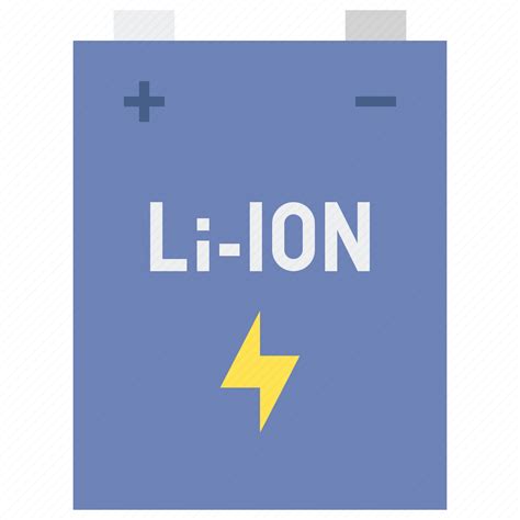 Lithium, ion, li, battery icon - Download on Iconfinder