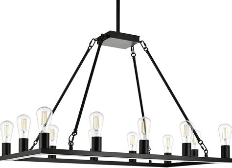 Linea di Liara Sonoro Black Chandelier Dining Room India | Ubuy