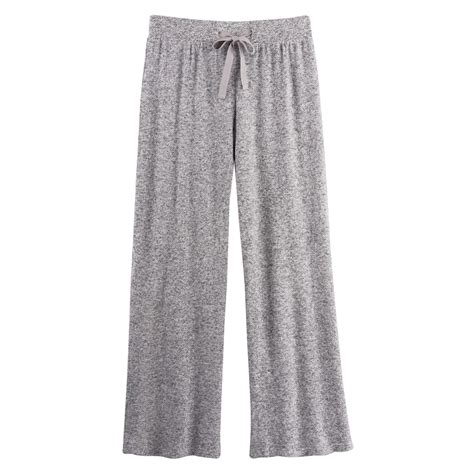 LA Cera Womens Fleece Pants -Wide Leg Flyaway Lounge Bottoms ...