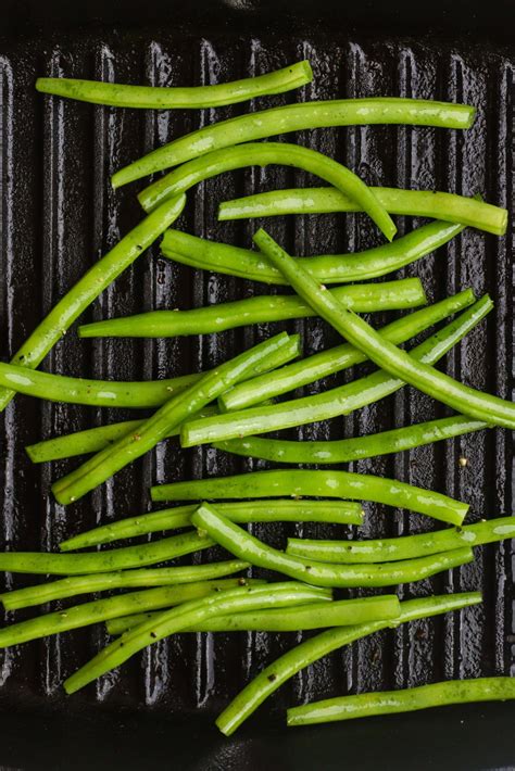 Easy Grilled Green Beans Recipe - About a Mom