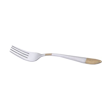 Arias by Lara Dutta Goldfin Stainless Steel Dinner Fork Set of 6 ...