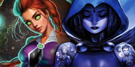 I Admit It: Starfire and Raven Really Set the DC Universe's Friends Goals