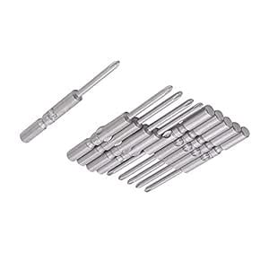 Auniwaig 2.5mm PH1 5mm Round Shank 60mm Length Phillips Magnetic ...