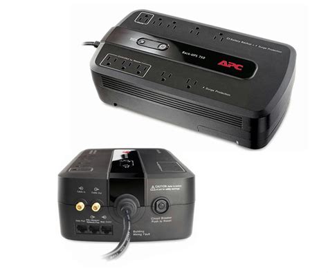 APC Back-UPS 750VA UPS Battery Backup & Surge Protector (BE750G ...
