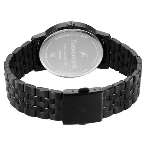 Fastrack Urban Camo Black Dial Watch for Guys