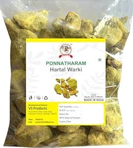 VS Products Ponnatharam, 30g, Hartal Warki, Hartal Varki, Hartal Pili ...