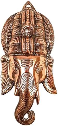 Buy Apka Mart The Online Shop Lord Ganesh Oval Plate Metal Wall Hanging ...