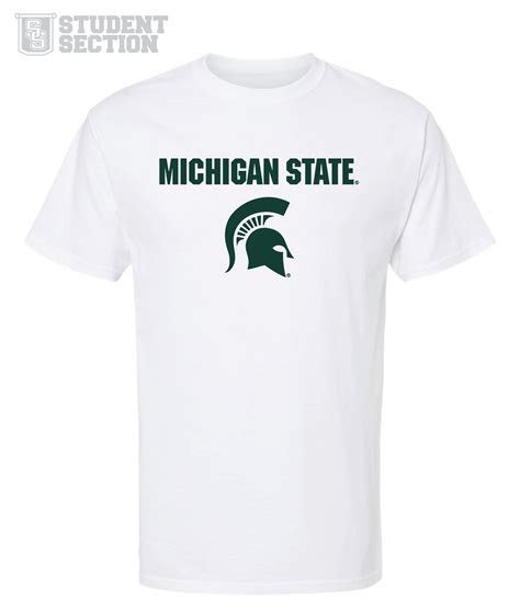 Budget Friendly | White Michigan State Unisex T-Shirt – Nudge Printing