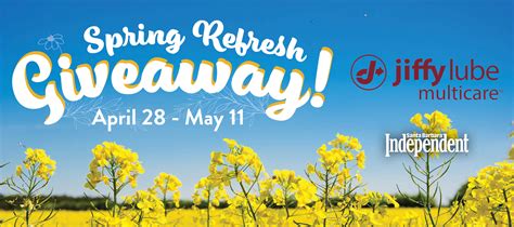 Spring Refresh Giveaway: Jiffy Lube Multicare - The Santa Barbara ...