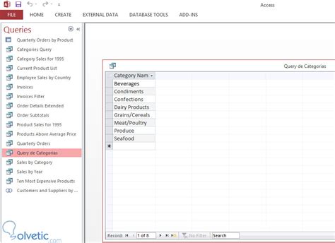 Image result for Access Consultas Tutorial