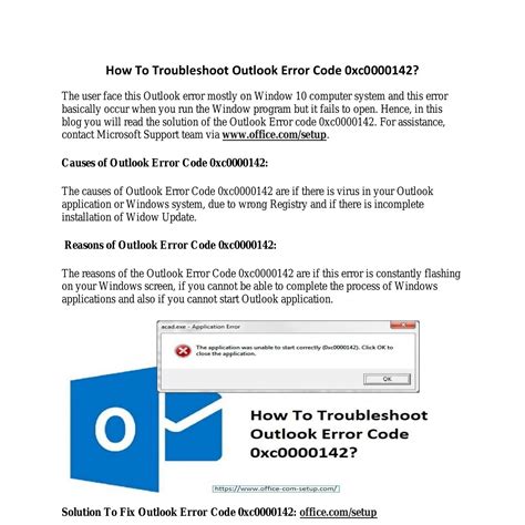 Image result for Outlook.exe Error