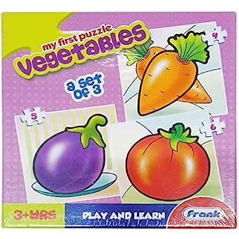Buy Frank Puzzle Game - Vegetables, 1 Number Carton Online at Low ...