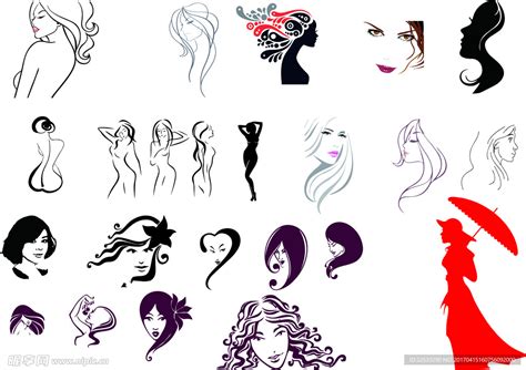 女士简笔画 的图像结果