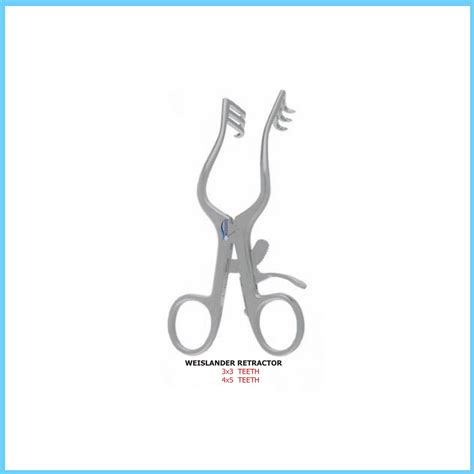 MEDIGUARD WEISLANDER RETRACTOR 3x3 TEETH & 4x5 TEETH – JE MEDIGUARD