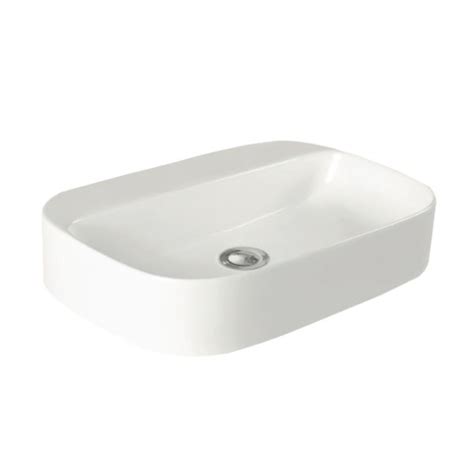 Eauset Kristle 540x370x110 White Over Counter Wash Basin | mykit | Buy ...