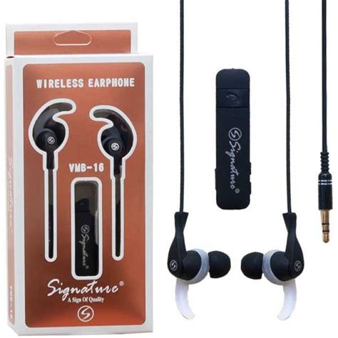 Signature VMB-16 Stereo Wireless Headphones Price in India, Specs ...