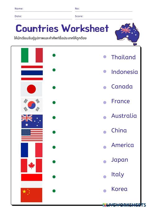 Country Worksheet 的图像结果