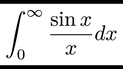 【コーシーの積分定理の応用】 (sin x)/x 「ディリクレ積分」 | 数学の時間