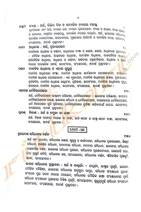 Buy Online +2 Political Science Book Paper 1 (Odia) -Ritikart