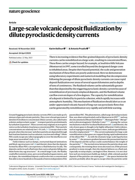 Image result for Pyroclastic Density Currents PDC's