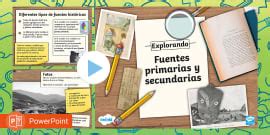 Presentación: Fuentes primarias y secundarias