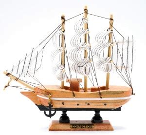 Naayaab Craft Wooden Sailing Ship for Office and Home Decor Decorative ...