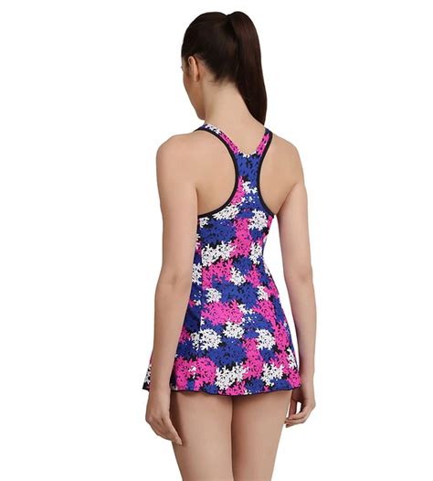 Buy Speedo Printed Swimdress - Navy - Ecstatic Swimwear Online | Speedo ...