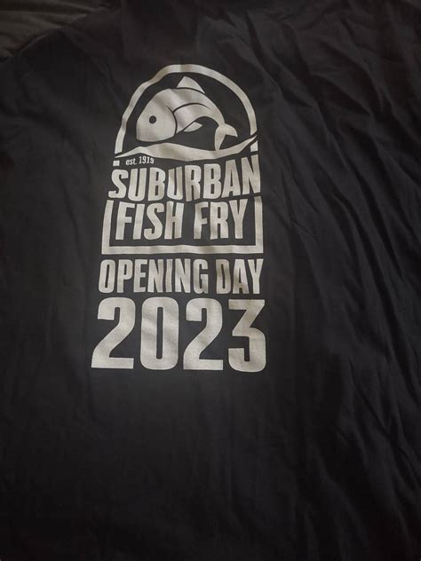 Menu at Suburban Fish Fry restaurant, Louisville