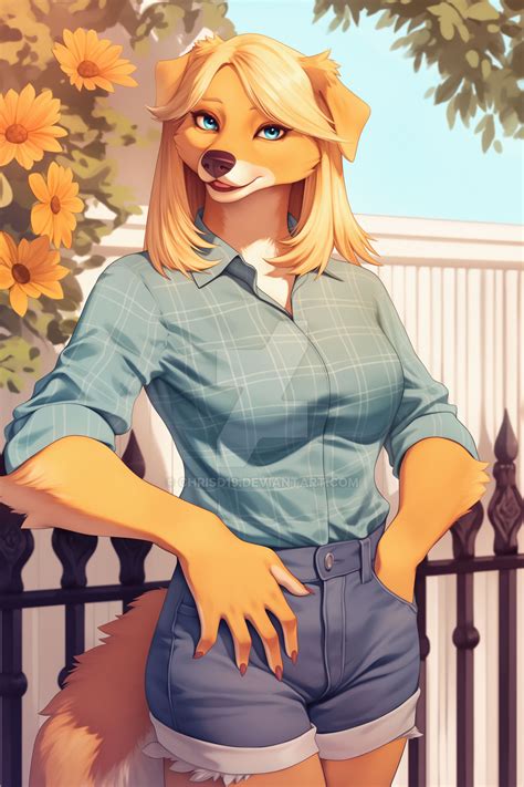 Anthro Dog Girl [Open] by ChrisD19 on DeviantArt