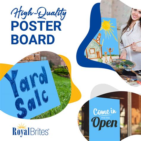 Light Blue Poster Board