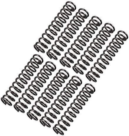uxcell Compression Spring - 1.2mm Wire Dia, 9mm OD, 45mm Free Length ...