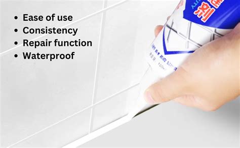 Tiles Gap Filler Waterproof Crack Gap Filler Agent for DIY Home Sink ...