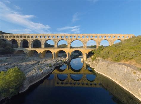 Pont du Gard, timographie360