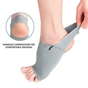Buy ULTRINA Flat Foot Arch Support Socks for Men & Women | Medial Arch ...