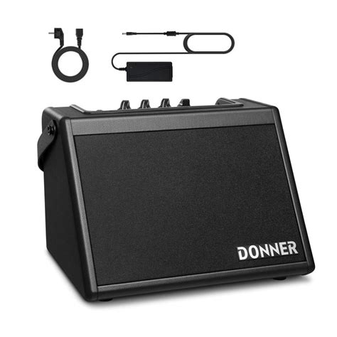 Donner Mini Electric Drum Amp 20W, Wireless Electronic Drum Amplifier ...