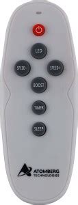 Atomberg Pedestal Fan Remote Control Atomberg Remote Controller ...