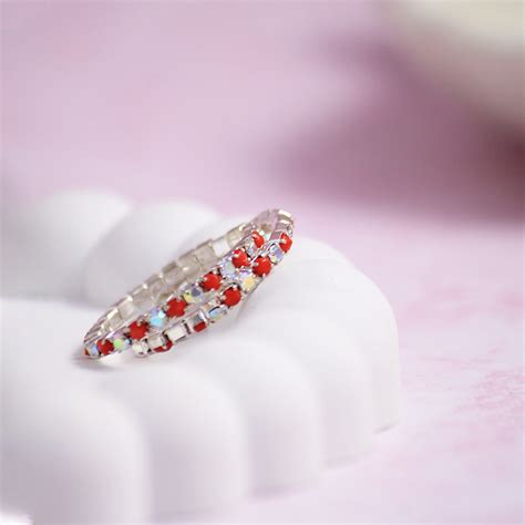 Beryl Meadow - Stretchable Ring (Set of 2) | Salty – Salty Accessories